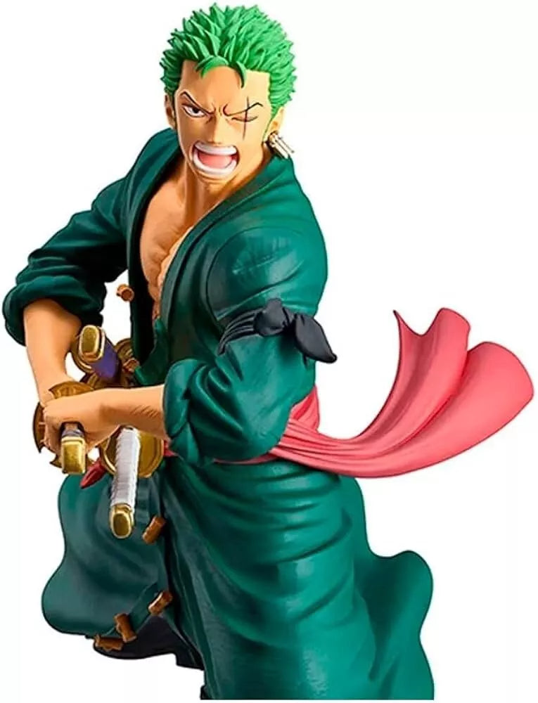 Banpresto One Piece Grandista Roronoa Zoro Figure 8.7" Authentic Japan Import