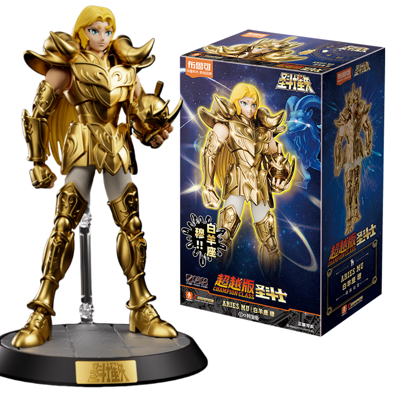 Blokees Saint Seiya Champion Class Aries Mu Model Kit
