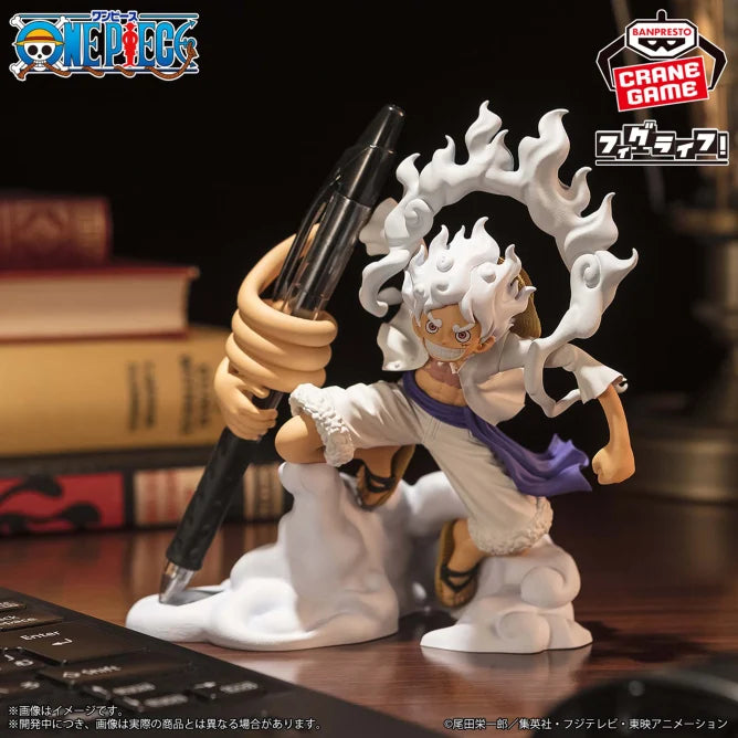 luffy gear 5 figure banpresto BANPRESTO ONE PIECE FigLife! Monkey D. Luffy - Gear 5