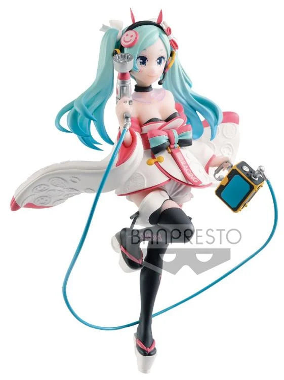 Authentic Banpresto Espresto Hatsune Miku Racing 2020 Kimono Ver. Figure US Ship