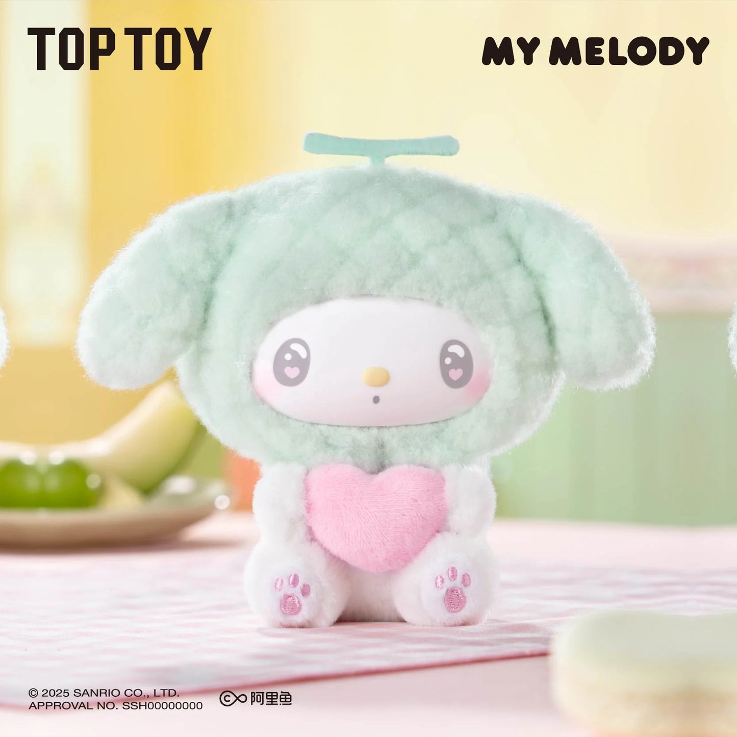 TOP TOY 50th Anniversary Milk Candy Series Plush Keychains Gift Blind Box