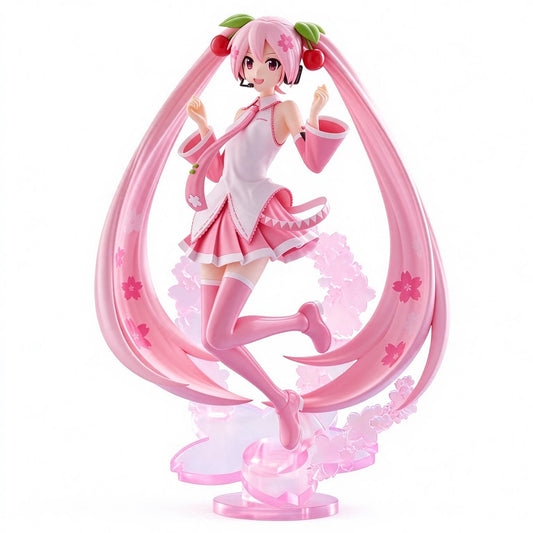 Banpresto EVOLVE Sakura Miku figure - Front view