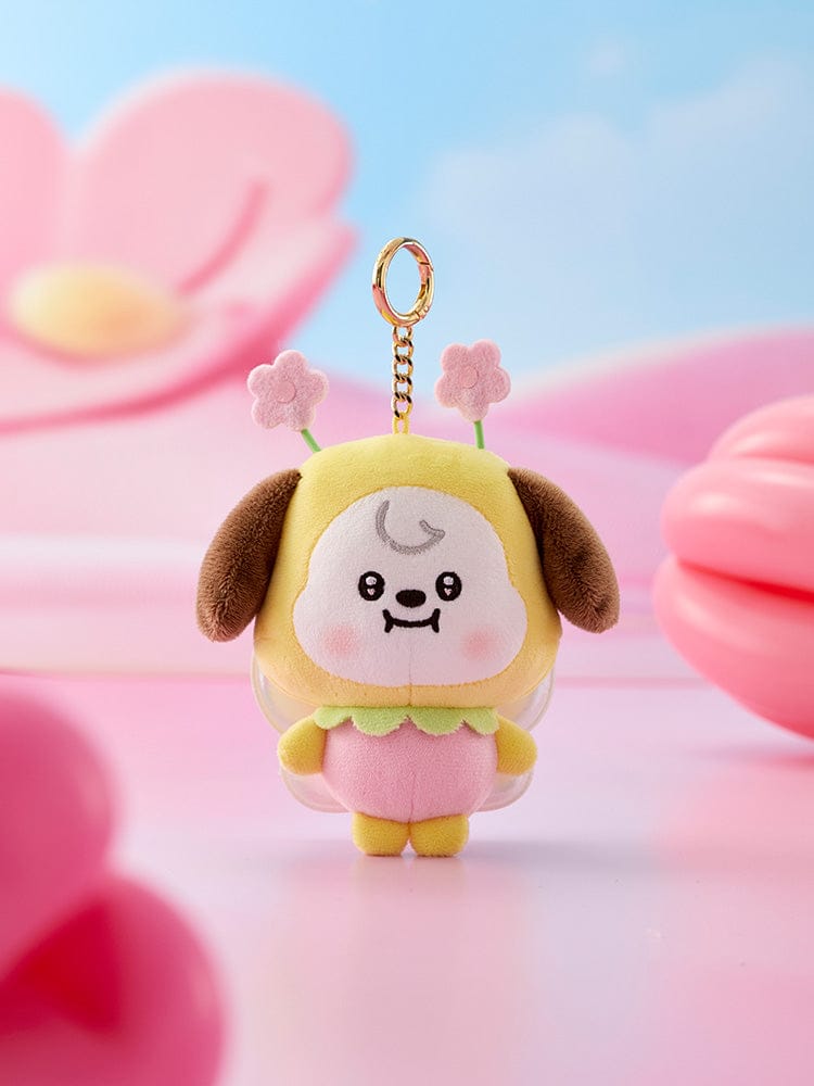 BT21 Fairy Plush Keyring Charm – Official BT21 Character Plush Pendant