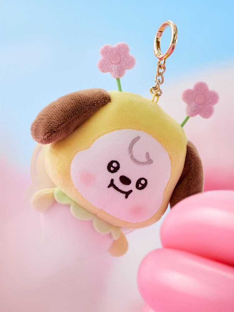 BT21 Fairy Plush Keyring Charm – Official BT21 Character Plush Pendant