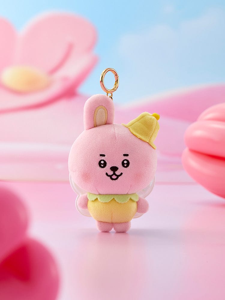 BT21 Fairy Plush Keyring Charm – Official BT21 Character Plush Pendant