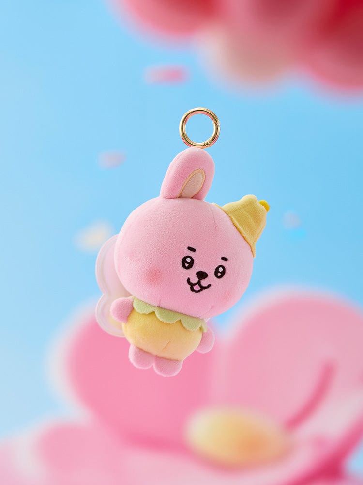 BT21 Fairy Plush Keyring Charm – Official BT21 Character Plush Pendant
