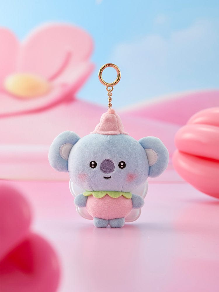 BT21 Fairy Plush Keyring Charm – Official BT21 Character Plush Pendant