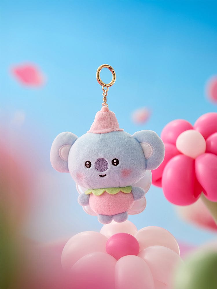 BT21 Fairy Plush Keyring Charm – Official BT21 Character Plush Pendant