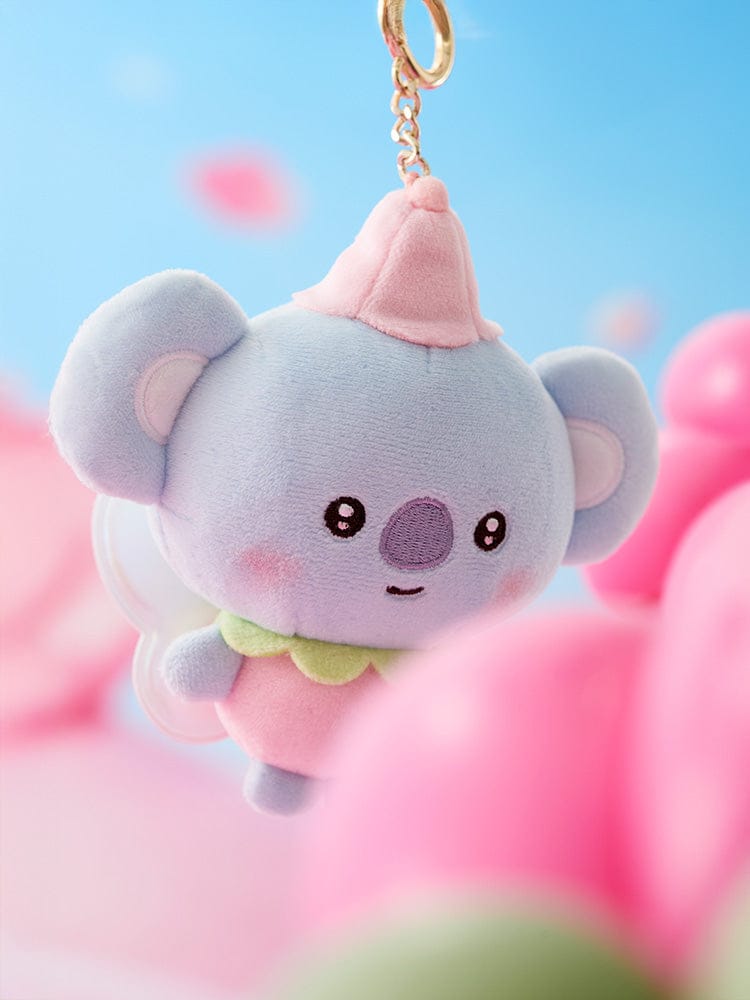 BT21 Fairy Plush Keyring Charm – Official BT21 Character Plush Pendant