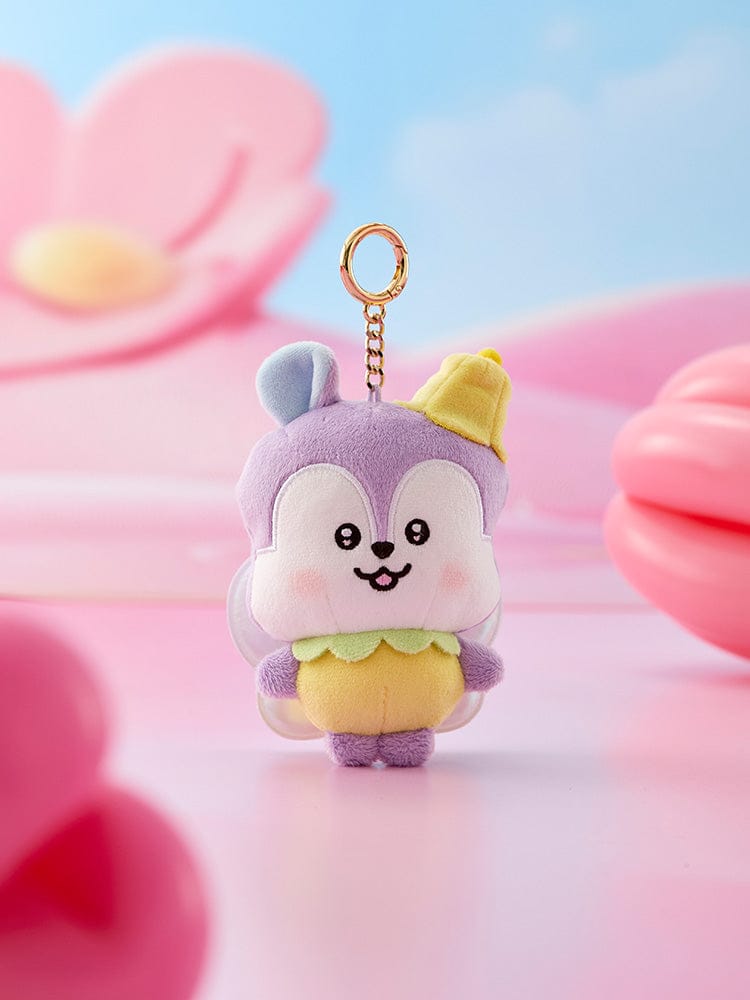 BT21 Fairy Plush Keyring Charm – Official BT21 Character Plush Pendant