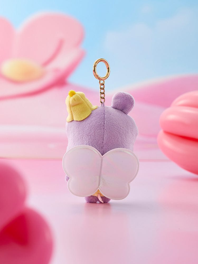 BT21 Fairy Plush Keyring Charm – Official BT21 Character Plush Pendant