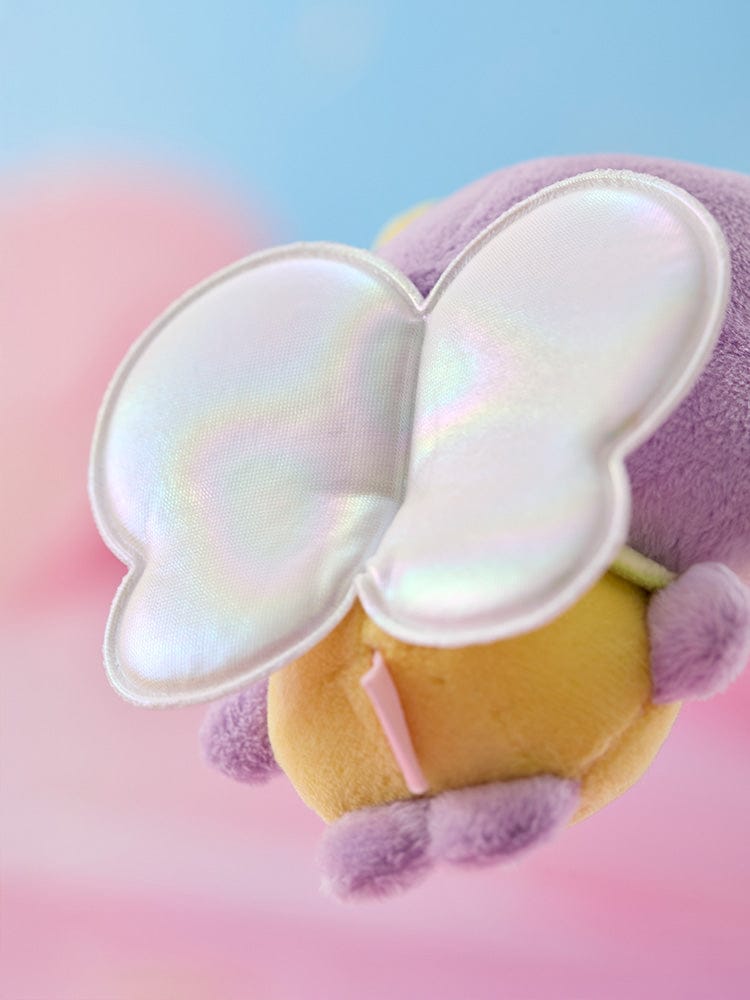 BT21 Fairy Plush Keyring Charm – Official BT21 Character Plush Pendant