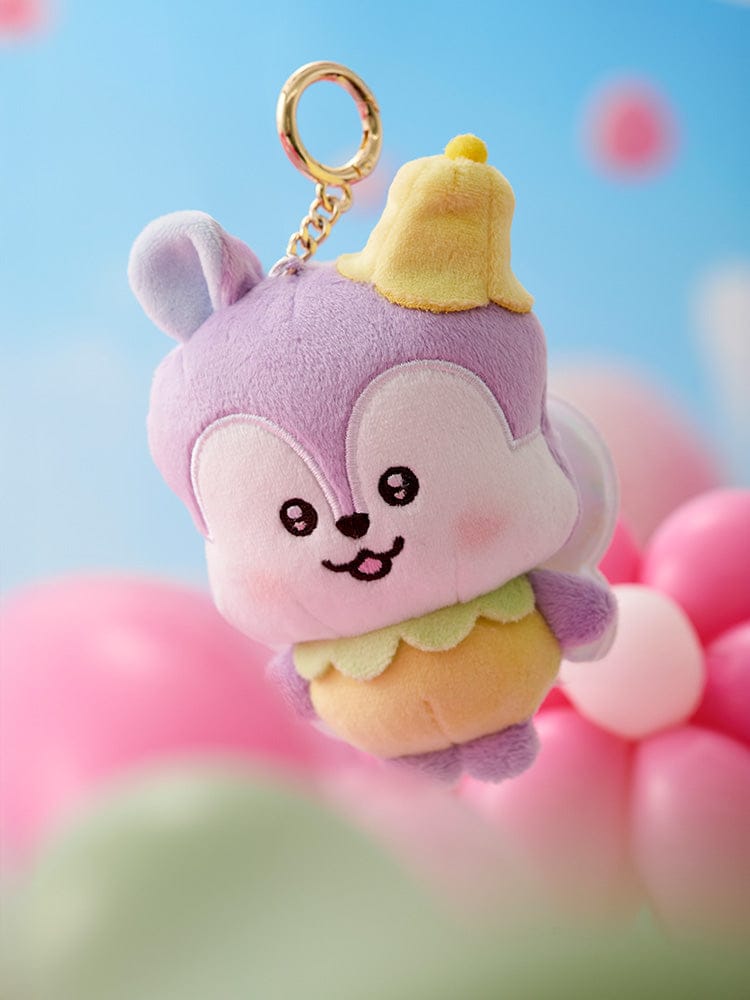 BT21 Fairy Plush Keyring Charm – Official BT21 Character Plush Pendant