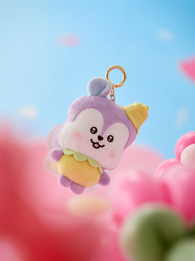BT21 Fairy Plush Keyring Charm – Official BT21 Character Plush Pendant