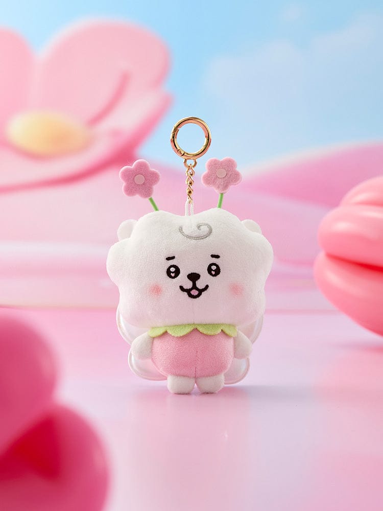 BT21 Fairy Plush Keyring Charm – Official BT21 Character Plush Pendant