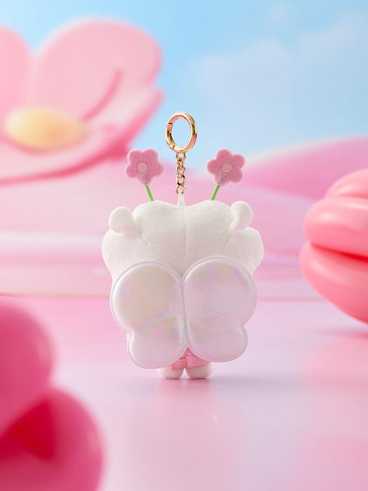 BT21 Fairy Plush Keyring Charm – Official BT21 Character Plush Pendant