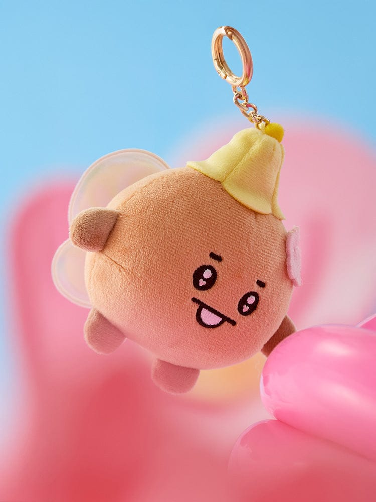 BT21 Fairy Plush Keyring Charm – Official BT21 Character Plush Pendant
