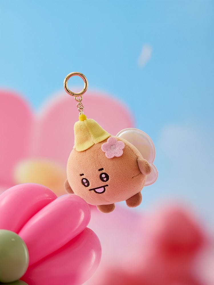 BT21 Fairy Plush Keyring Charm – Official BT21 Character Plush Pendant
