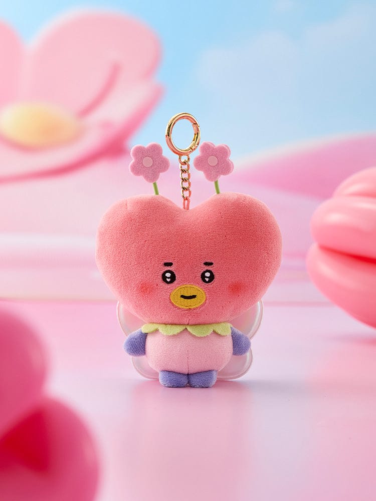 BT21 Fairy Plush Keyring Charm – Official BT21 Character Plush Pendant