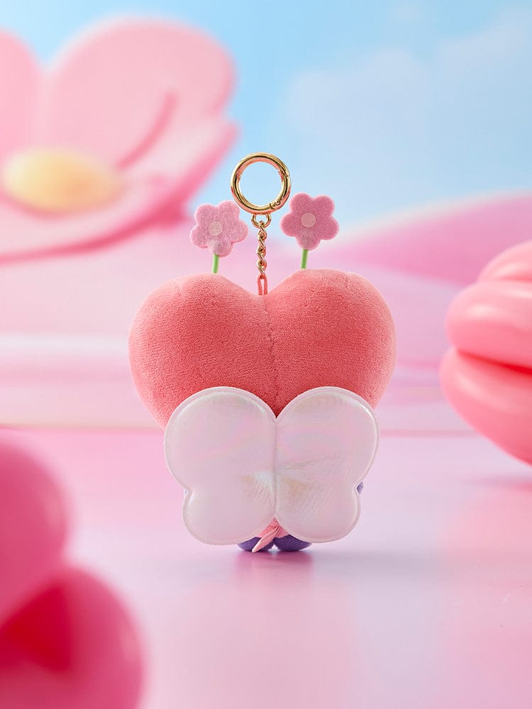 BT21 Fairy Plush Keyring Charm – Official BT21 Character Plush Pendant