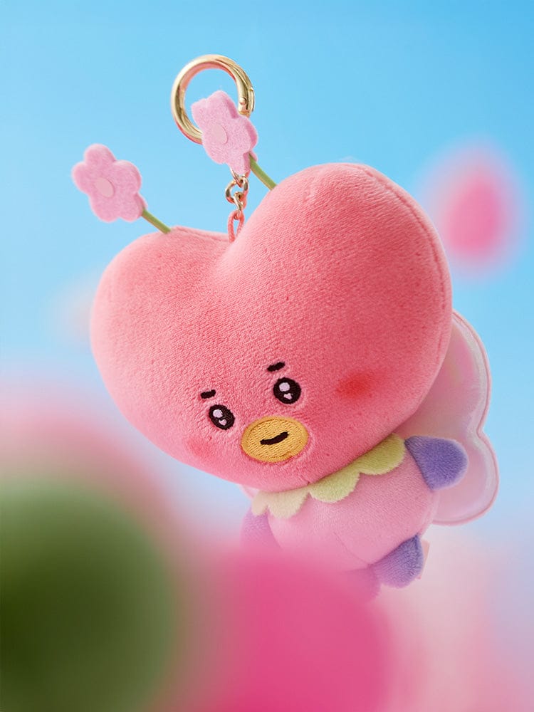 BT21 Fairy Plush Keyring Charm – Official BT21 Character Plush Pendant