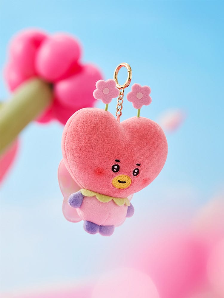 BT21 Fairy Plush Keyring Charm – Official BT21 Character Plush Pendant
