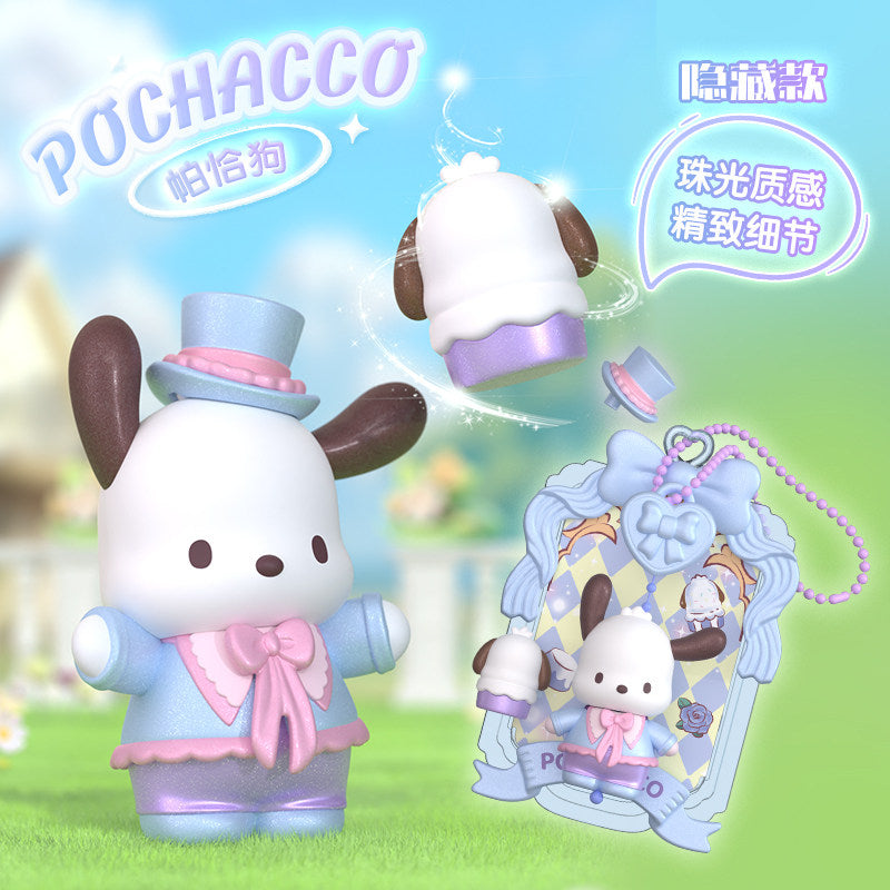 Sanrio Characters Mate Series Sweet Afternoon Tea Blind Box Keychain Figure
