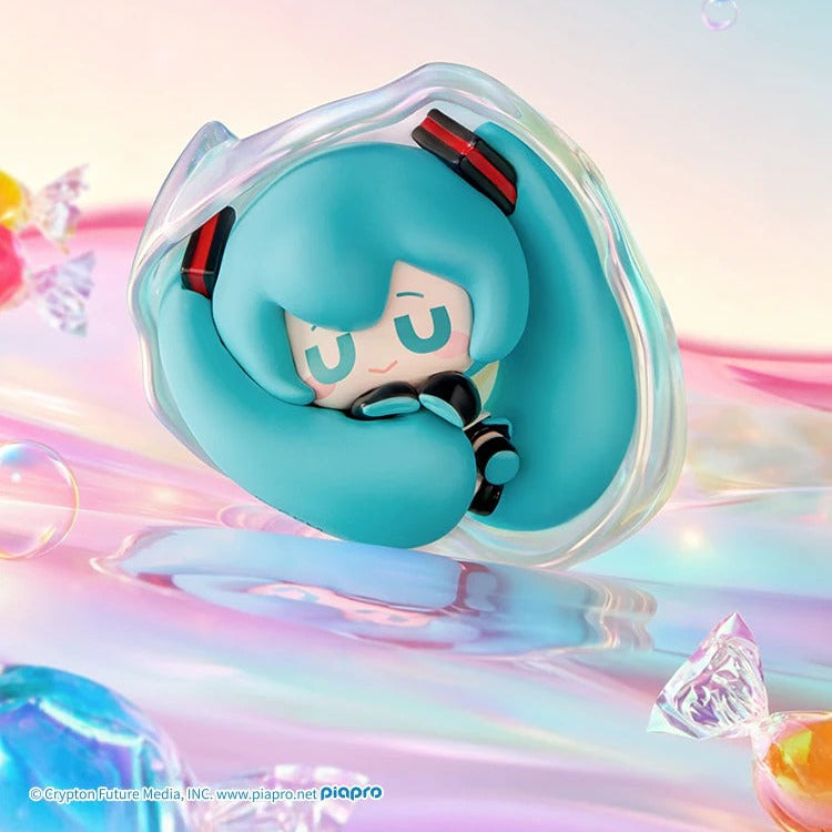 Hatsune Miku Fruit Candy Qface Blind Box — 3 Mini Figures per Pack