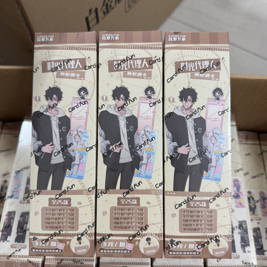 CARD.FUN LINK CLICK shaped transparent card sealed display boxes