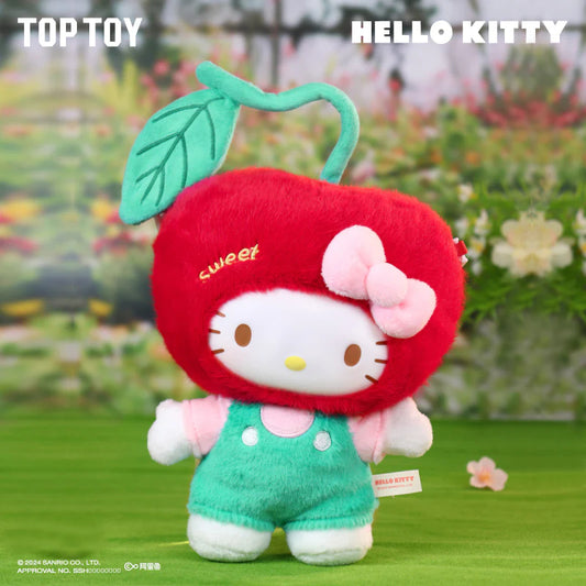 TOP TOY × Sanrio Hello Kitty Cherry Vinyl Plush 7" – Box Damage Discount