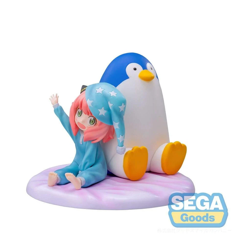 SEGA SPY×FAMILY - Luminasta Figure - Anya Forger Pajamas Ver. 2 with Penguin
