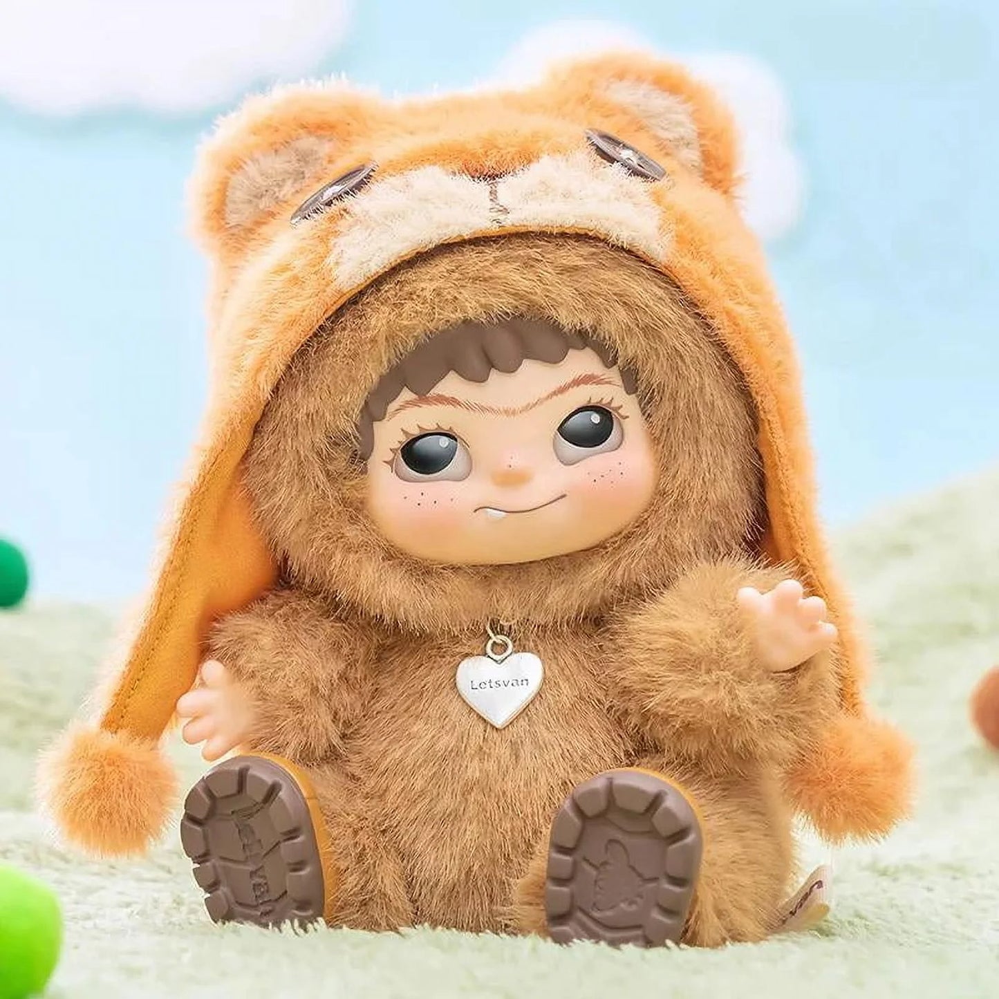 MINISO Wakuku Plush Blind Box Fuzzy Trendy Fun Party Series Keychain
