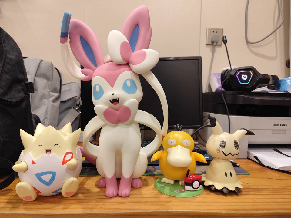 FUNISM Sylveon 15.7” Home Collection Figure – Mega Size Pokémon Display Toy