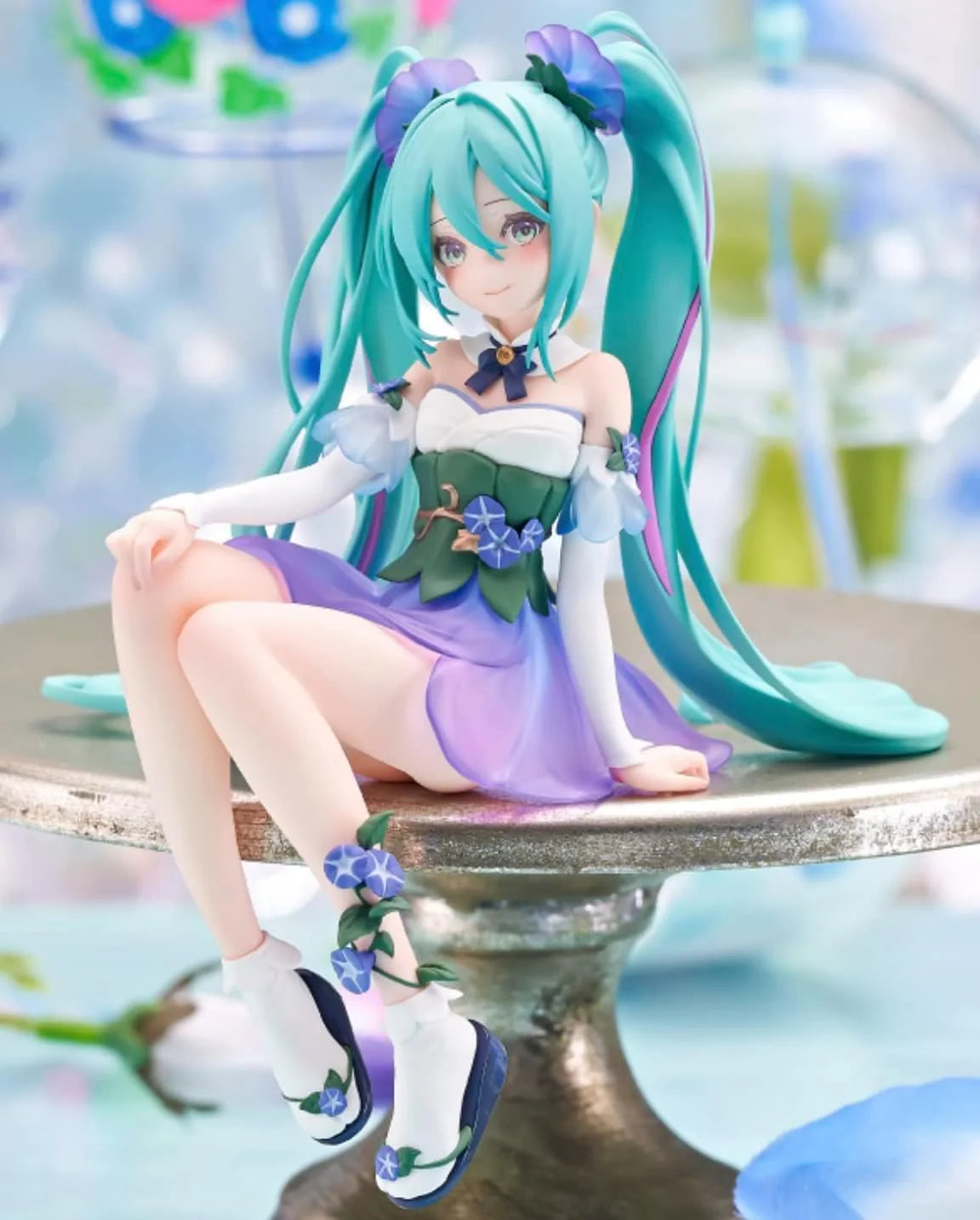 FuRyu Hatsune Miku Noodle Stopper Figure - Flower Fairy - Morning Glory