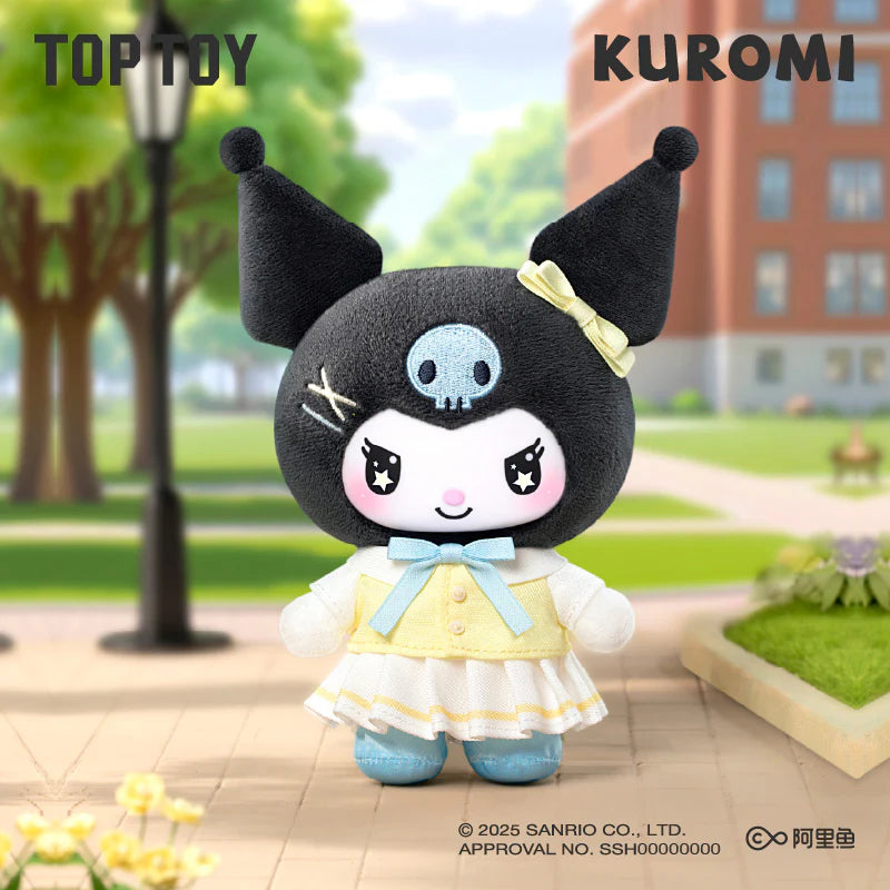 TOP TOY KUROMI School Life Vinyl Plush Keychain Gift Blind Box