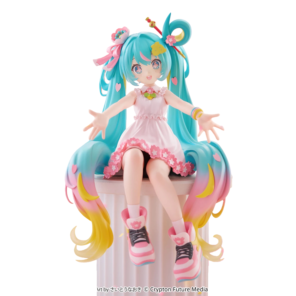 FuRyu Hatsune Miku Noodle Stopper 10th Anniversary - full view