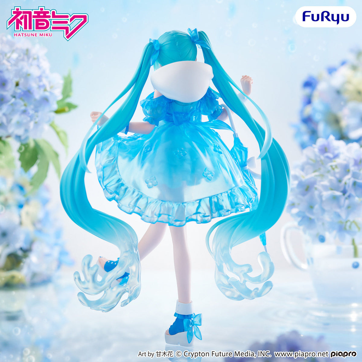 FuRyu Hatsune Miku Rainy Dance rear view