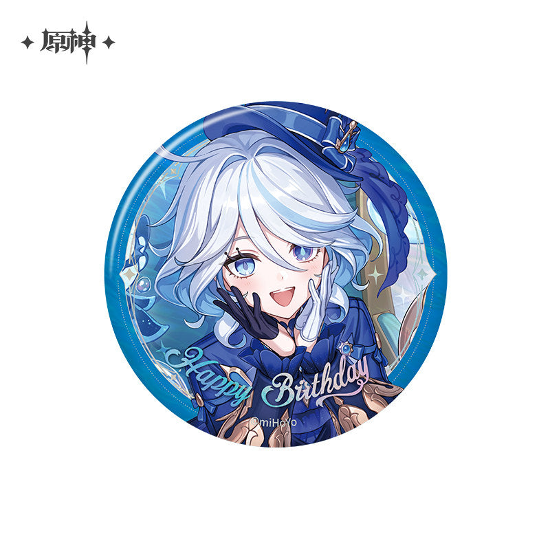 Genshin Impact 2025 birthday badge - Furina