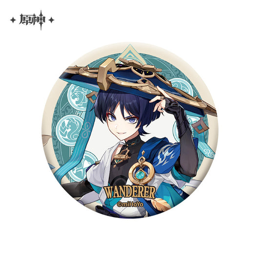Genshin Impact Sumeru City Wanderer character badge