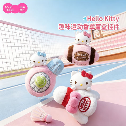 MarTUBE Hello Kitty Fun Sports scented plush blind box charms