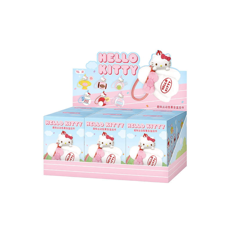 MarTUBE Hello Kitty Fun Sports scented plush blind box charms
