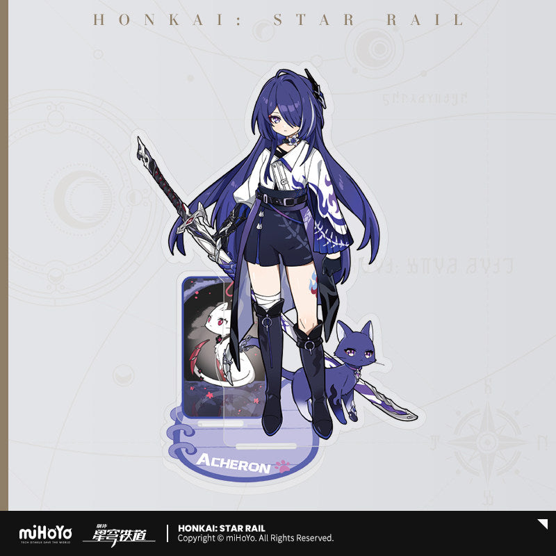 Acheron cat-themed acrylic stand