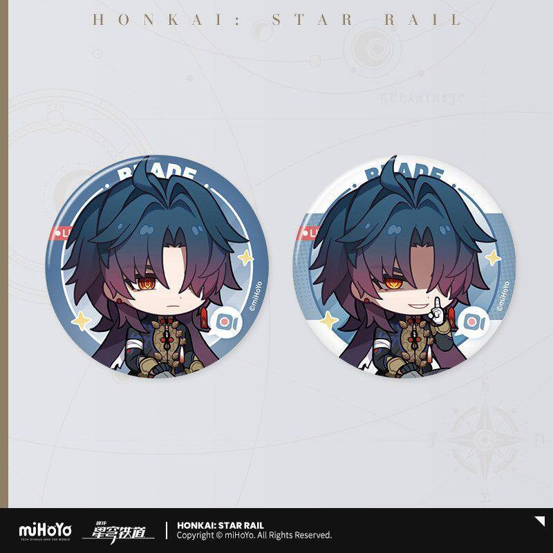 Honkai Star Rail Owlbert's Reception Room tinplate badge set - Blade