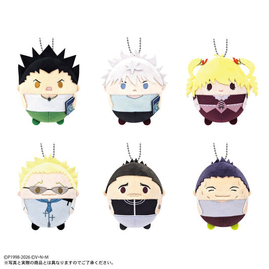 Six-character HUNTER x HUNTER Fuwakororin Vol. 3 plush blind box lineup