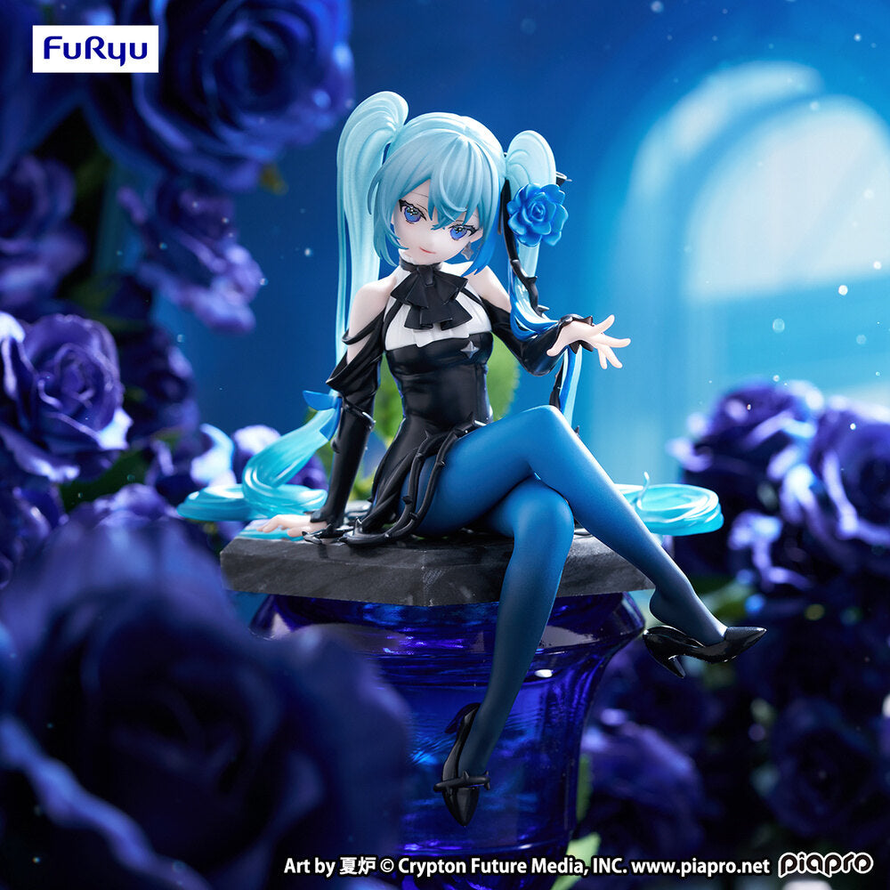 FuRyu HATSUNE MIKU Noodle Stopper Figure Flower Fairy BLUE ROSE