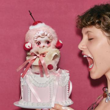 POP MART SKULLPANDA You Found Me! Series Plush Doll Pendant