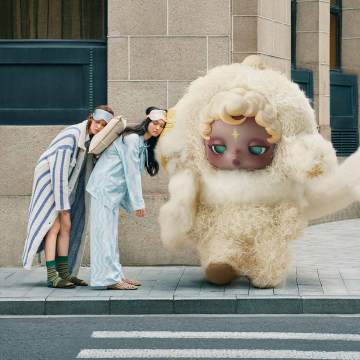 POP MART SKULLPANDA You Found Me! Series Plush Doll Pendant