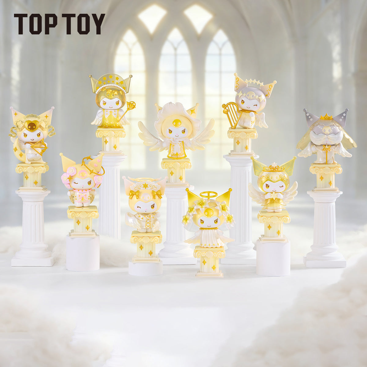 TOP TOY Kuromi Angel Series collectible figures