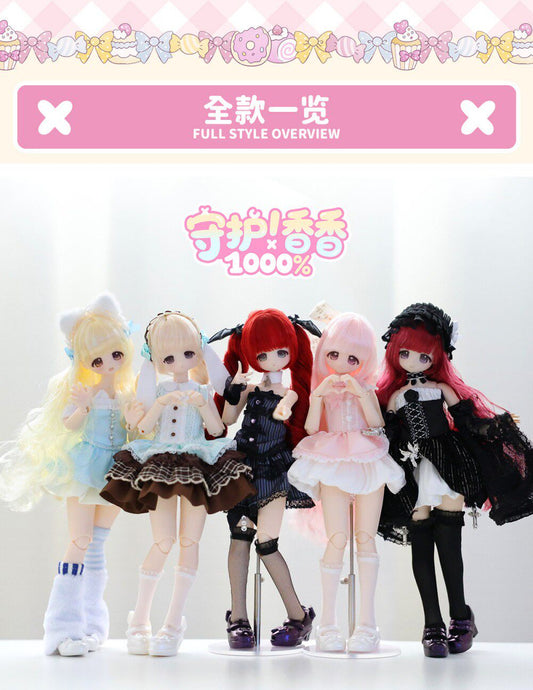 MiraLab Sweet Guardian 1000% rooted-hair articulated doll lineup
