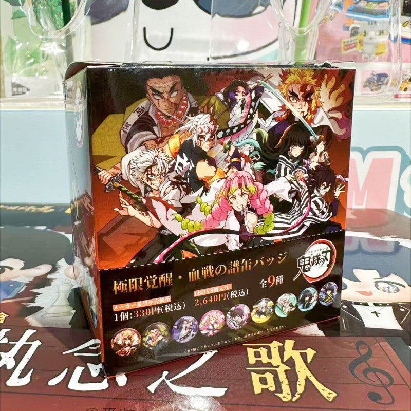 Demon Slayer Ultimate Awakening Blood Battle badge box